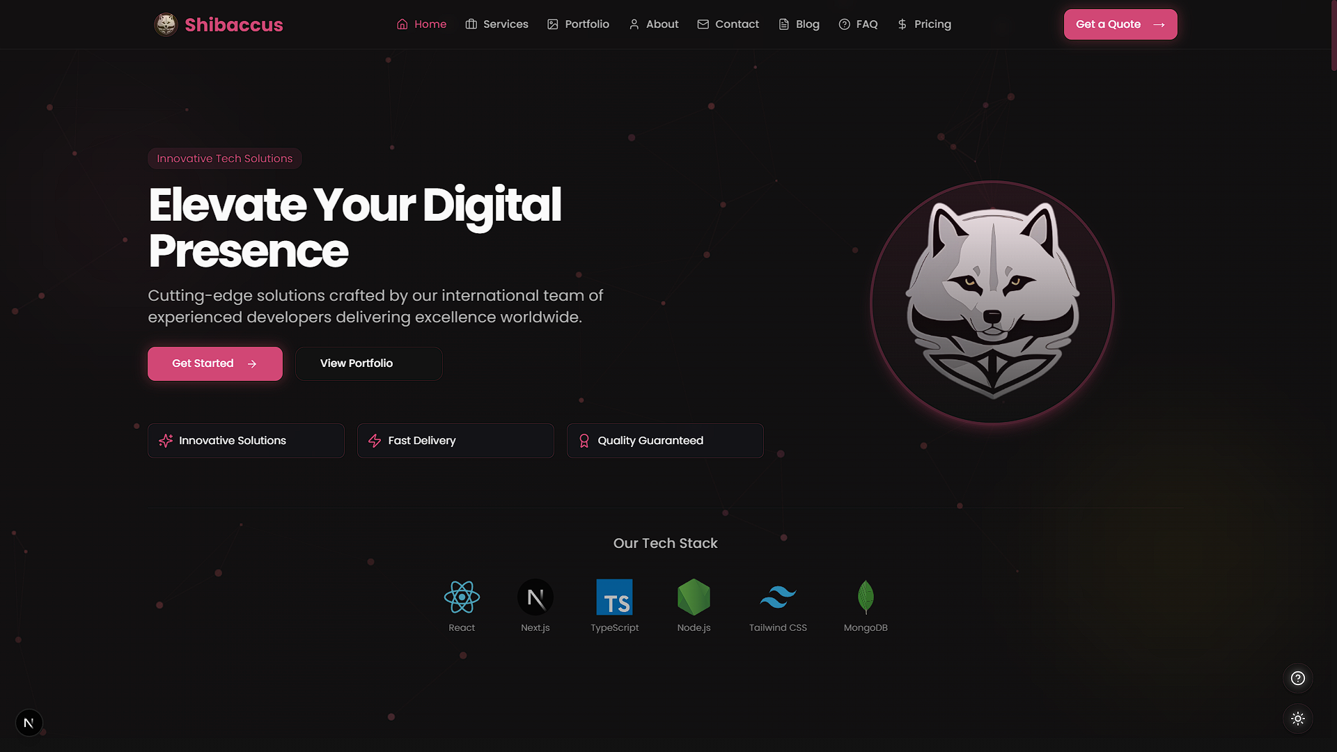 Shibaccus-Web screenshot 1
